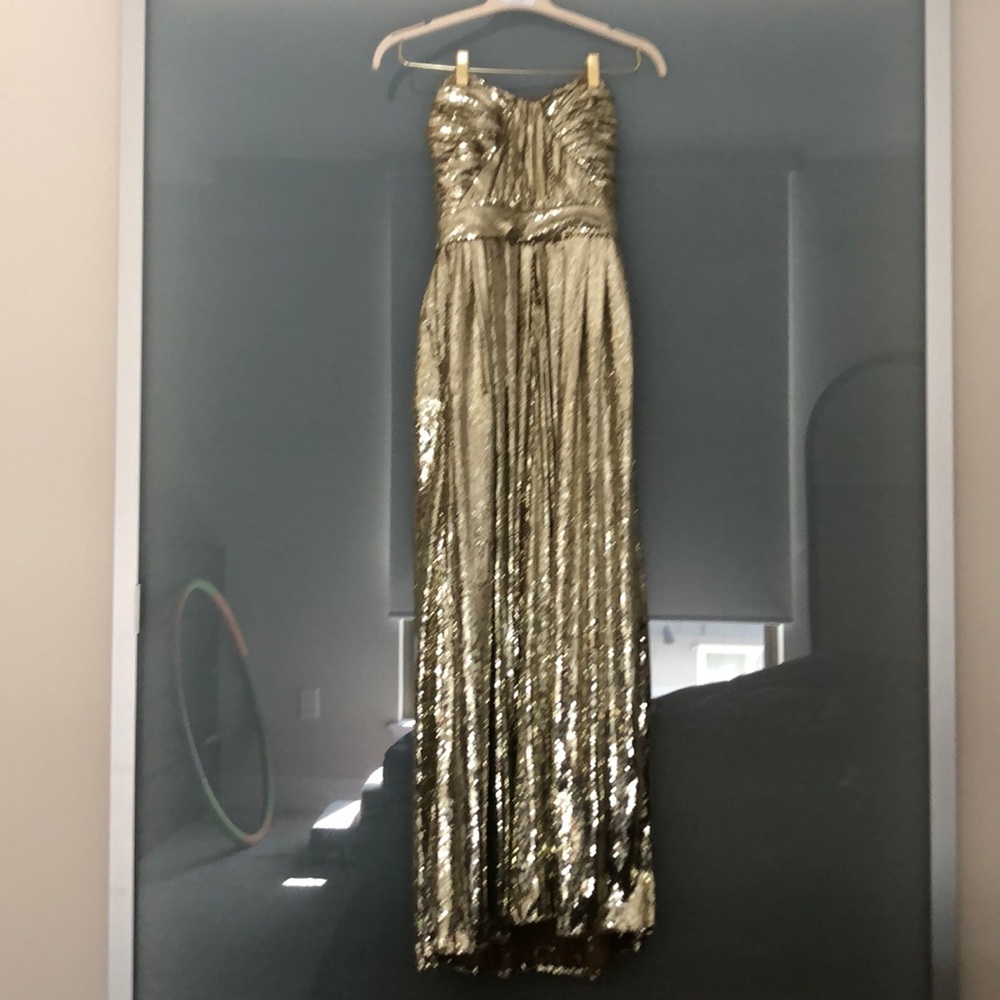 Badgley Mischka Screen Siren Gown